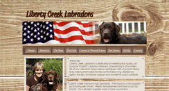 Desktop Screenshot of libertycreeklabs.com